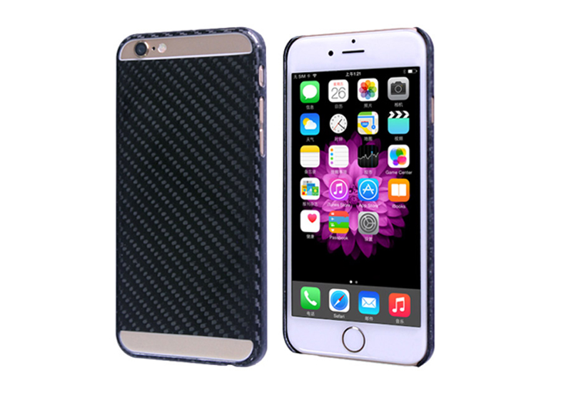 苹果iphone6/plus碳纤维手机保护壳，碳纤维手机套